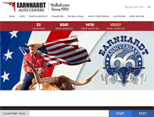 Tablet Screenshot of earnhardt.com